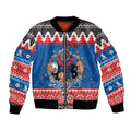 Merry Knights Newcastle Pride Personalised Bomber Jacket Christmas Rugby League Spirit - Aussie Hoodie