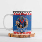 Merry Knights Newcastle Pride Personalised Ceramic Mug Christmas Rugby League Spirit - Aussie Hoodie
