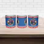 Merry Knights Newcastle Pride Personalised Ceramic Mug Christmas Rugby League Spirit - Aussie Hoodie