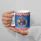 Merry Knights Newcastle Pride Personalised Ceramic Mug Christmas Rugby League Spirit - Aussie Hoodie