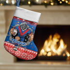 Merry Knights Newcastle Pride Personalised Christmas Stocking Christmas Rugby League Spirit - Aussie Hoodie
