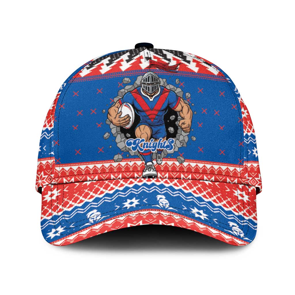 Merry Knights Newcastle Pride Classic Cap Christmas Rugby League Spirit - Aussie Hoodie
