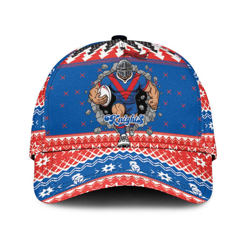 Merry Knights Newcastle Pride Classic Cap Christmas Rugby League Spirit - Aussie Hoodie