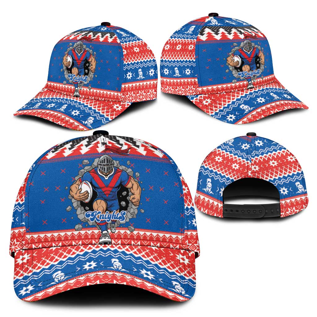 Merry Knights Newcastle Pride Classic Cap Christmas Rugby League Spirit - Aussie Hoodie