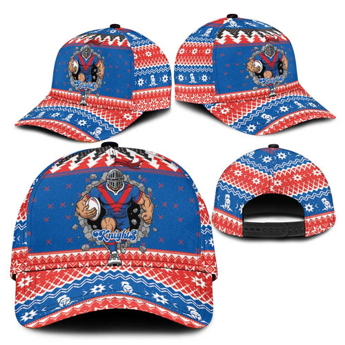 Merry Knights Newcastle Pride Classic Cap Christmas Rugby League Spirit - Aussie Hoodie