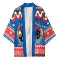 Merry Knights Newcastle Pride Personalised Kimono Christmas Rugby League Spirit - Aussie Hoodie