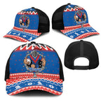 Merry Knights Newcastle Pride Mesh Trucker Cap Christmas Rugby League Spirit - Aussie Hoodie