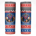 Merry Knights Newcastle Pride Personalised Skinny Tumbler Christmas Rugby League Spirit - Aussie Hoodie