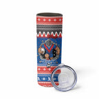 Merry Knights Newcastle Pride Personalised Skinny Tumbler Christmas Rugby League Spirit - Aussie Hoodie