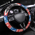 Merry Knights Newcastle Pride Steering Wheel Cover Christmas Rugby League Spirit - Aussie Hoodie