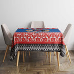 Merry Knights Newcastle Pride Personalised Tablecloth Christmas Rugby League Spirit - Aussie Hoodie