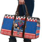 Merry Knights Newcastle Pride Personalised Travel Bag Christmas Rugby League Spirit - Aussie Hoodie