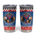 Merry Knights Newcastle Pride Personalised Tumbler Cup Christmas Rugby League Spirit - Aussie Hoodie