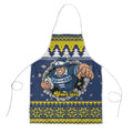 Merry Queensland Cowboys Personalised Apron Christmas Rugby League Spirit - Aussie Hoodie