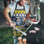 Merry Queensland Cowboys Personalised Apron Christmas Rugby League Spirit - Aussie Hoodie