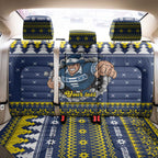 Merry Queensland Cowboys Personalised Back Car Seat Cover Christmas Rugby League Spirit - Aussie Hoodie