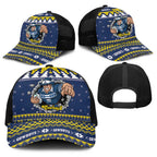 Merry Queensland Cowboys Baseball Net Cap Christmas Rugby League Spirit - Aussie Hoodie