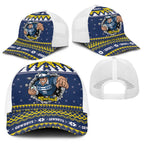 Merry Queensland Cowboys Baseball Net Cap Christmas Rugby League Spirit - Aussie Hoodie