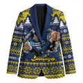 Merry Queensland Cowboys Personalised Blazer Christmas Rugby League Spirit - Aussie Hoodie