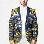 Merry Queensland Cowboys Personalised Blazer Christmas Rugby League Spirit - Aussie Hoodie