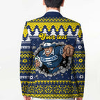 Merry Queensland Cowboys Personalised Blazer Christmas Rugby League Spirit - Aussie Hoodie