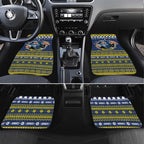 Merry Queensland Cowboys Personalised Car Mats Christmas Rugby League Spirit - Aussie Hoodie