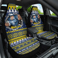 Merry Queensland Cowboys Personalised Car Seat Cover Christmas Rugby League Spirit - Aussie Hoodie