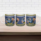 Merry Queensland Cowboys Personalised Ceramic Mug Christmas Rugby League Spirit - Aussie Hoodie