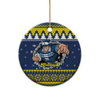 Merry Queensland Cowboys Personalised Ceramic Ornament Christmas Rugby League Spirit - Aussie Hoodie