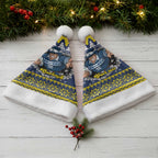 Merry Queensland Cowboys Personalised Christmas Santa Hat Christmas Rugby League Spirit - Aussie Hoodie