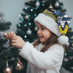 Merry Queensland Cowboys Personalised Christmas Santa Hat Christmas Rugby League Spirit - Aussie Hoodie