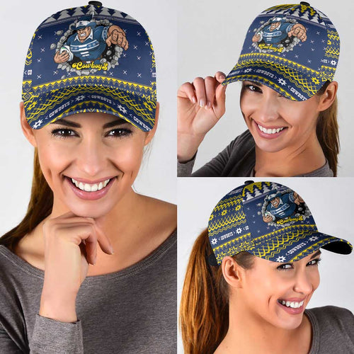 Merry Queensland Cowboys Classic Cap Christmas Rugby League Spirit - Aussie Hoodie