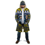 Merry Queensland Cowboys Personalised Cloak Christmas Rugby League Spirit - Aussie Hoodie