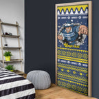 Merry Queensland Cowboys Personalised Door Cover Christmas Rugby League Spirit - Aussie Hoodie