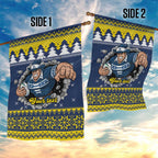 Merry Queensland Cowboys Personalised Garden Flag Christmas Rugby League Spirit - Aussie Hoodie