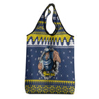 Merry Queensland Cowboys Personalised Grocery Bag Christmas Rugby League Spirit - Aussie Hoodie