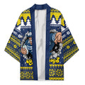 Merry Queensland Cowboys Personalised Kimono Christmas Rugby League Spirit - Aussie Hoodie