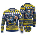 Merry Queensland Cowboys Personalised Ugly Christmas Sweater Christmas Rugby League Spirit - Aussie Hoodie