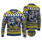Merry Queensland Cowboys Personalised Ugly Christmas Sweater Christmas Rugby League Spirit - Aussie Hoodie