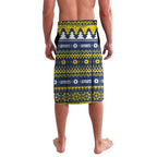 Merry Queensland Cowboys Personalised Lavalava Christmas Rugby League Spirit - Aussie Hoodie