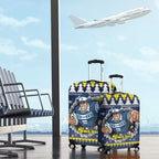 Merry Queensland Cowboys Personalised Luggage Cover Christmas Rugby League Spirit - Aussie Hoodie