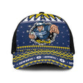 Merry Queensland Cowboys Mesh Trucker Cap Christmas Rugby League Spirit - Aussie Hoodie