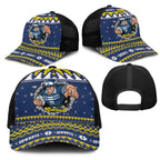 Merry Queensland Cowboys Mesh Trucker Cap Christmas Rugby League Spirit - Aussie Hoodie