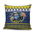 Merry Queensland Cowboys Personalised Pillow Cover Christmas Rugby League Spirit - Aussie Hoodie