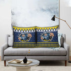 Merry Queensland Cowboys Personalised Pillow Cover Christmas Rugby League Spirit - Aussie Hoodie