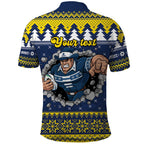 Merry Queensland Cowboys Personalised Polo Shirt Christmas Rugby League Spirit - Aussie Hoodie
