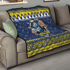 Merry Queensland Cowboys Personalised Quilt Christmas Rugby League Spirit - Aussie Hoodie
