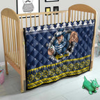 Merry Queensland Cowboys Personalised Quilt Christmas Rugby League Spirit - Aussie Hoodie