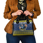 Merry Queensland Cowboys Personalised Shoulder Handbag Christmas Rugby League Spirit - Aussie Hoodie