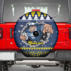 Merry Queensland Cowboys Personalised Spare Tire Cover Christmas Rugby League Spirit - Aussie Hoodie